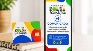 Bolsa Família publica comunicado que vale para inscritos com NIS de 0 a 9
