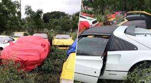 Caça ao tesouro: esse campo reuniu a maior concentração de carros da Ferrari abandonados sem ninguém saber sua localização