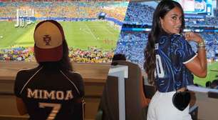 Antonela enaltece marca de Georgina em rara interação entre famílias de Messi e Cristiano