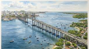 Com 12,4 km sobre o mar, a Ponte Salvador-Itaparica quer virar a maior ligação sobre lâmina d'água da América Latina