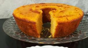 Receita de Festa Julina: Bolo de milho com 3 ingredientes rápido