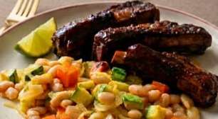 Legumes com feijão branco: acompanhamento fácil e saboroso