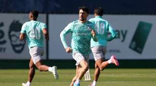 Dupla uruguaia se reapresenta após a Copa do Mundo e treina no Palmeiras