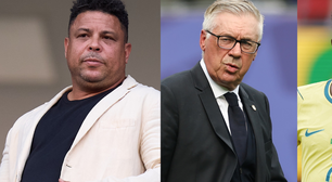 'Cometeu muitos erros': Ronaldo Fenômeno detona decisões de Ancelotti e manda recado direto a Vini Jr. após eliminação do Brasil na Copa 2026
