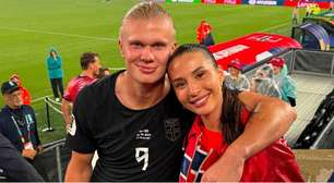 Haaland recebe declaração emocionante da esposa após Noruega tirar o Brasil da Copa do Mundo 2026: 'Você nunca desistiu'