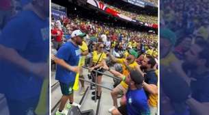 VÍDEO: Após eliminação do Brasil, torcedores brigam no MetLife Stadium