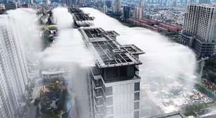 Tecnologia de 'ar-condicionado gigante' no topo de prédios utilizada na China viraliza nas redes; entenda como funciona