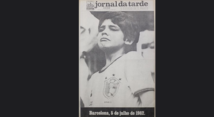 Eliminação do Brasil na Copa de 82 também aconteceu em 5 de julho e rendeu foto histórica de jornal