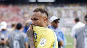 Neymar se despede das Copas com excesso de lesões, sem nunca ter sido protagonista e com só 37 min em campo nos EUA