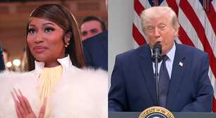 Trump chama cantora Nicki Minaj de 'gostosa' durante evento na Casa Branca