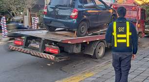 Motorista de aplicativo com CNH suspensa tenta fugir de blitz da EPTC na saída da Rodoviária