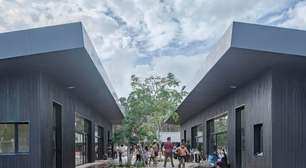 Com espaços fluidos, escola integra a natureza à aprendizagem