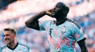 Lukaku comemora gol com dancinha, e Bélgica provoca: "Revertam isso"