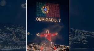 Vídeo: IA cria espetáculo de drones em homenagem a Cristiano Ronaldo