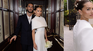 Lembra dela? 'Menina mais bonita do mundo' revela fotos do seu casamento com o neto de Jane Birkin: o vestido de noiva dela é a roupa mais linda que você vai ver hoje