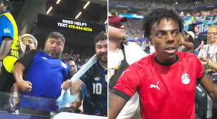 Torcedor argentino volta a fazer gesto racista contra streamer após classificação da Argentina na Copa