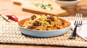 Cous Cous com Frango Caipira: uma alternativa criativa para o cardápio junino