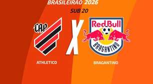 Athletico x RB Bragantino (Sub 20): onde assistir, escalações e arbitragem