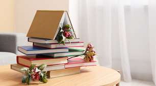 7 ideias criativas para organizar livros além da estante