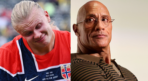 'Ele tem...': foi assim que Dwayne Johnson reagiu à dieta ancestral de Erling Haaland com 6.000 calorias ao dia, com fígado e coração bovinos no menu