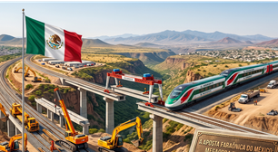 A aposta faraônica do México: país se inspira na China e planeja megaobra ferroviária implacável que promete reescrever a logística do país