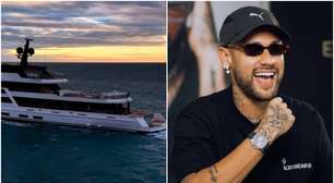 O novo iate de Neymar impressiona: heliponto, seis suítes e R$ 120 milhões