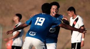 Cruzeiro vence o Vasco e abre vantagem nas quartas do Brasileirão Sub-20