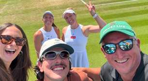 Luisa Stefani arrasa e atinge as quartas pela 3ª vez em Wimbledon