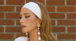 Marina Ruy Barbosa prova elegância do look todo branco com vestido de R$ 3,9 mil para Wimbledon