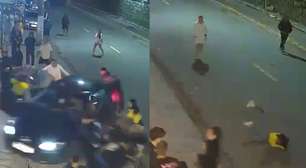 MC Rita é atropelada após homem invadir seu carro para fugir de briga no litoral de SP