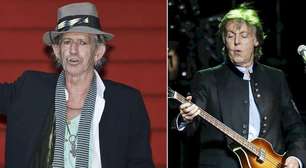 Keith Richards convida Paul McCartney para se unir aos Rolling Stones