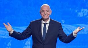Infantino ignora a imprensa, se encontra com Trump e fala em maior 'Copa de todos os tempos'