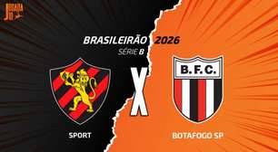 Sport x Botafogo-SP: onde assistir, escalações e arbitragem