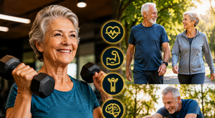 Após os 60 anos, fazer exercícios dois ou três dias por semana já leva a mudanças
