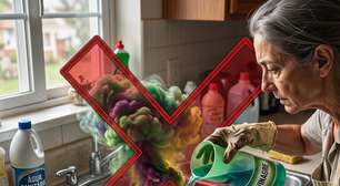 Se você mistura esses produtos de limpeza na faxina, pare agora mesmo e evite criar uma nuvem tóxica na sua casa