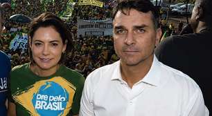 'Esperando o tempo que ela achar suficiente', diz Flávio Bolsonaro em meio a crise com Michelle