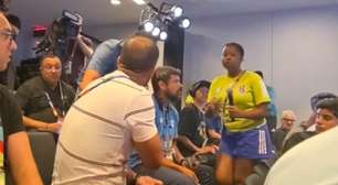 Marcelo Courrege explica bate-boca com marroquino em coletiva de Brahim Díaz