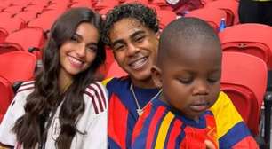 Namorada pressiona Lamine Yamal após anúncio de Justin Bieber na final da Copa