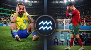 Neymar e Cristiano Ronaldo fora da Copa: Astrologia explica o momento dos aquarianos