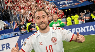 Eriksen inicia recuperação para voltar a jogar mesmo após novo desmaio em campo