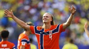 Haaland destaca surpresa por classificação contra o Brasil e joga responsabilidade para a Inglaterra