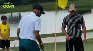 Após eliminação na Copa, Neymar joga golfe nos Estados Unidos