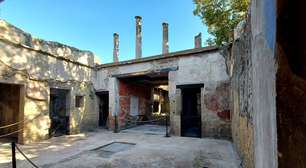 Casa no sítio arqueológico de Herculano é reaberta após 30 anos de restauração