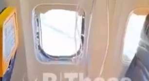 Passageiro é quase sugado para fora do avião em voo na Grécia