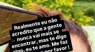 Ex-namorado da mãe de Neymar implora por reconciliação em homenagem: 'Me faz feliz de novo'