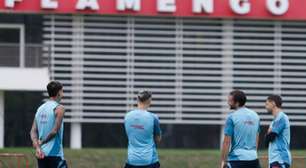 Treino do Flamengo é marcado por mais um problema físico