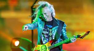 Kirk Hammett acha a música pop moderna uma 'P-O-R-C-A-R-I-A'