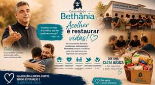 Vaquinha solidária: cestas básicas e esperança para a Comunidade Bethânia