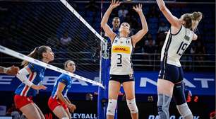 Brasil vence Polônia e avança na VNL Feminina; Itália derrota Bélgica