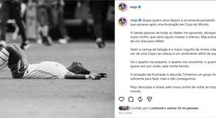 Vini Jr. desabafa sobre derrota para a Noruega na Copa